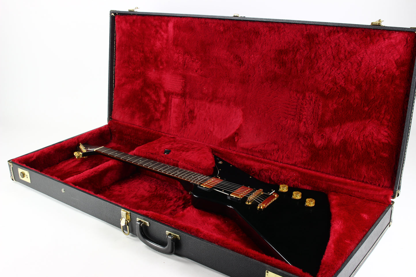 1983 Gibson Custom Shop Edition 58 KORINA Explorer in RARE Ebony Black 1958 Reissue