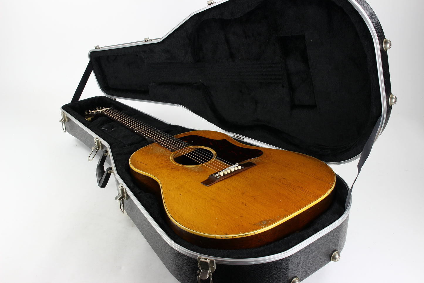 1961 Gibson J-50 Natural Vintage Acoustic Flat Top Dreadnought Guitar