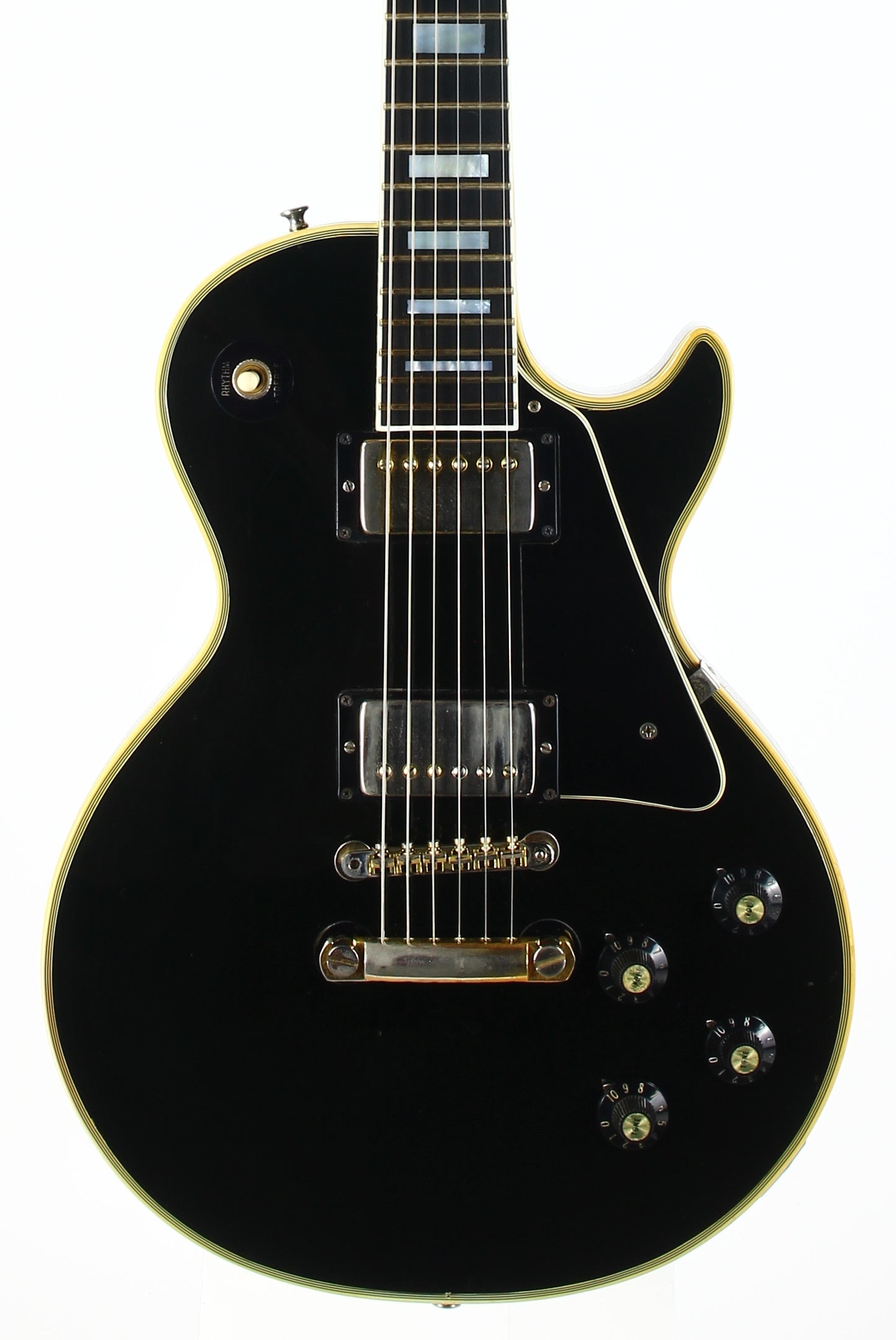 1973 Gibson Les Paul Custom Black Beauty w Original Case CLEAN VINTAGE GUITAR!