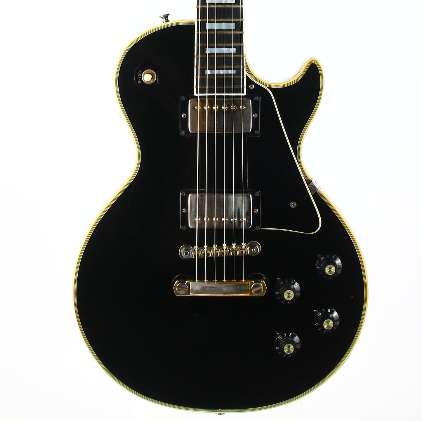 1973 Gibson Les Paul Custom Black w Original Case CLEAN VINTAGE GUITAR