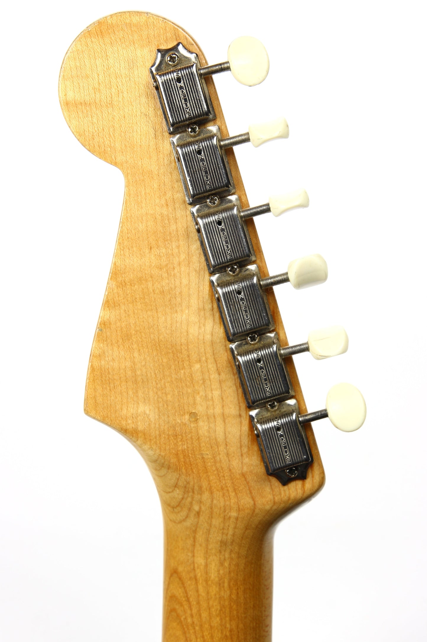 1961 Fender Duo Sonic Vintage PRE-CBS Electric Guitar -- Slab-Board, Sunburst, musicmaster, mustang, hardtail