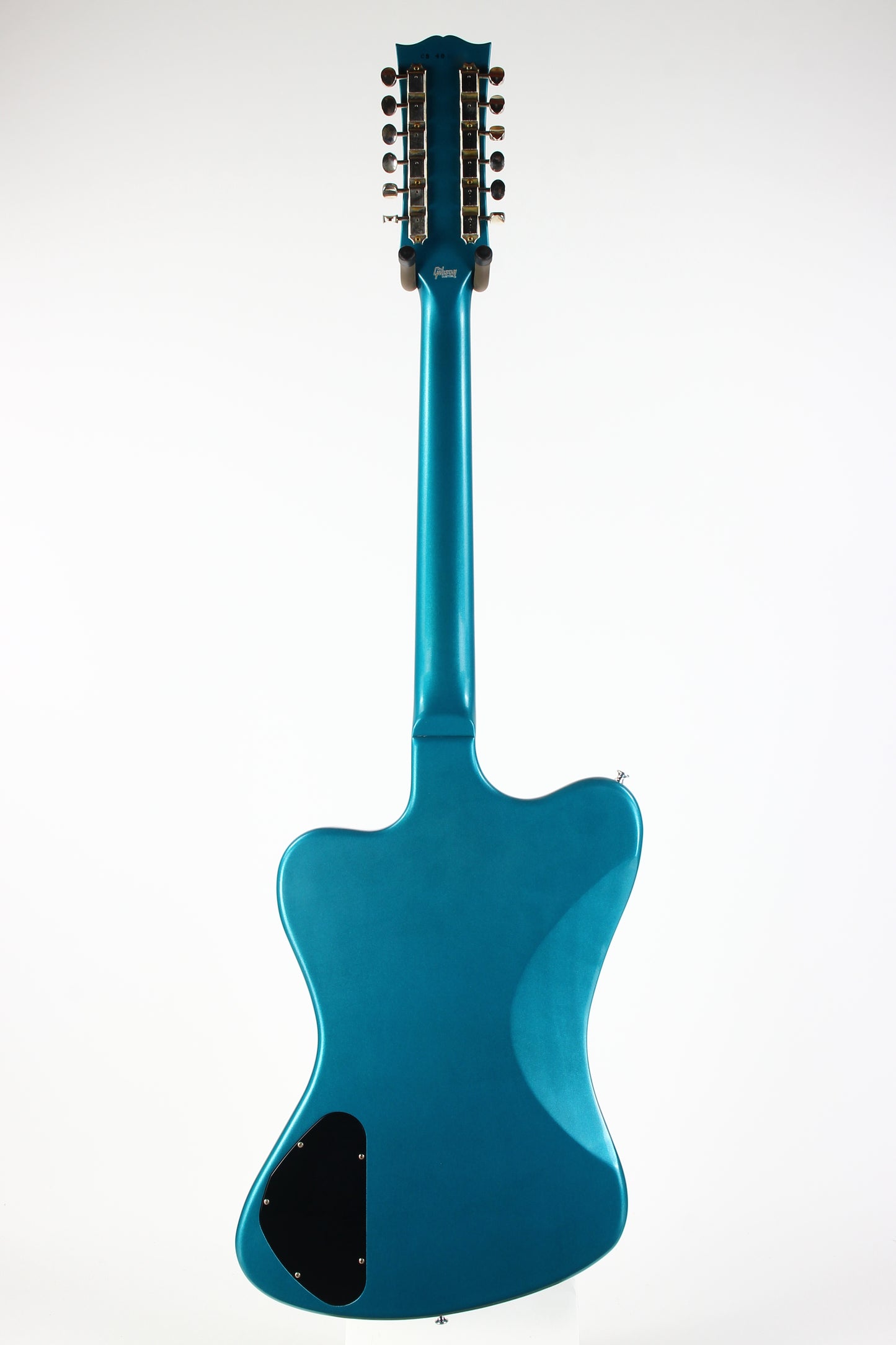 Gibson Custom Shop 1965 Non-Reverse Firebird V 12-String Reissue Electric Guitar Aqua Mist VOS