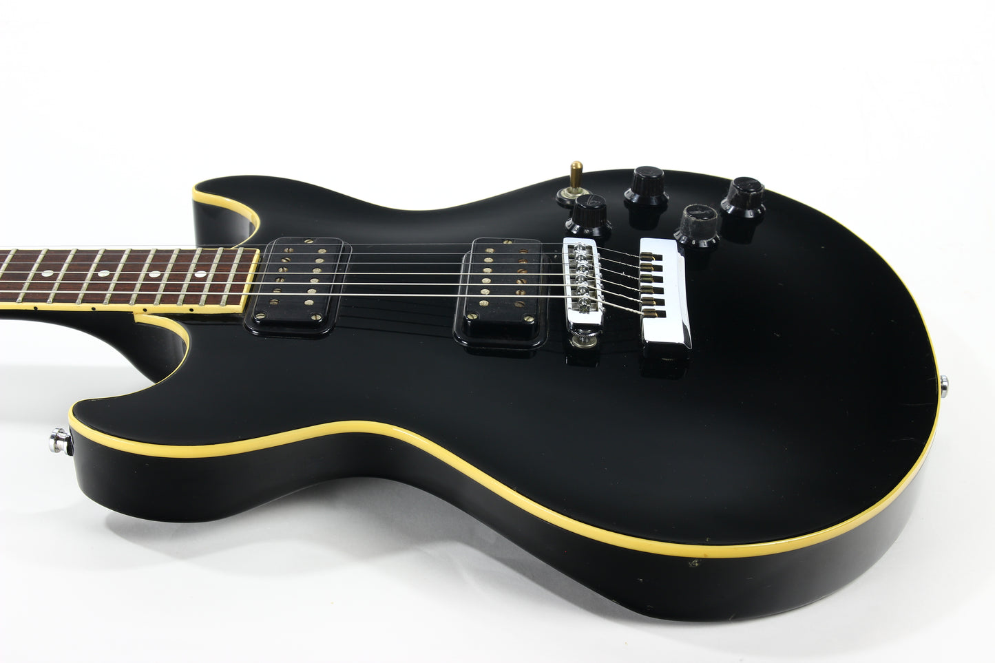 1984 Fender Japan Master Series Flame Standard Vintage Neck-Through! - MIJ, Black, Original Case, esprit, ultra, robben ford