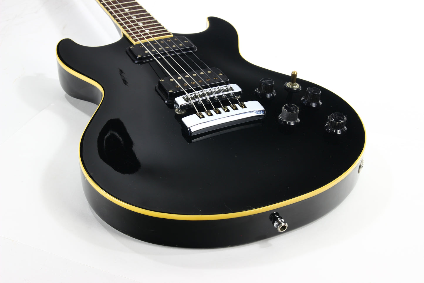 1984 Fender Japan Master Series Flame Standard Vintage Neck-Through! - MIJ, Black, Original Case, esprit, ultra, robben ford