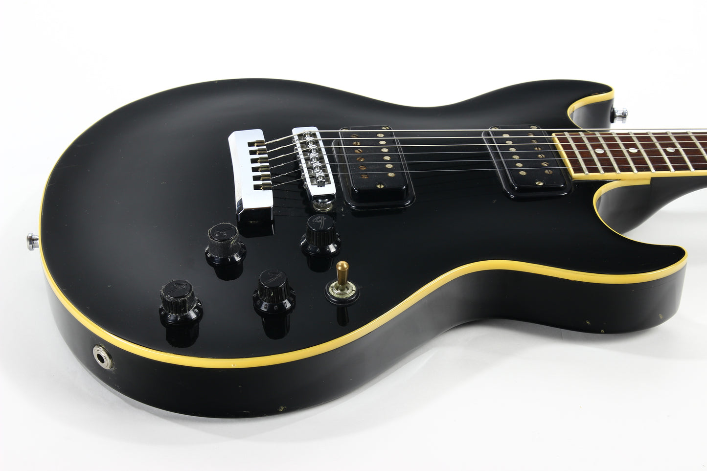 1984 Fender Japan Master Series Flame Standard Vintage Neck-Through! - MIJ, Black, Original Case, esprit, ultra, robben ford