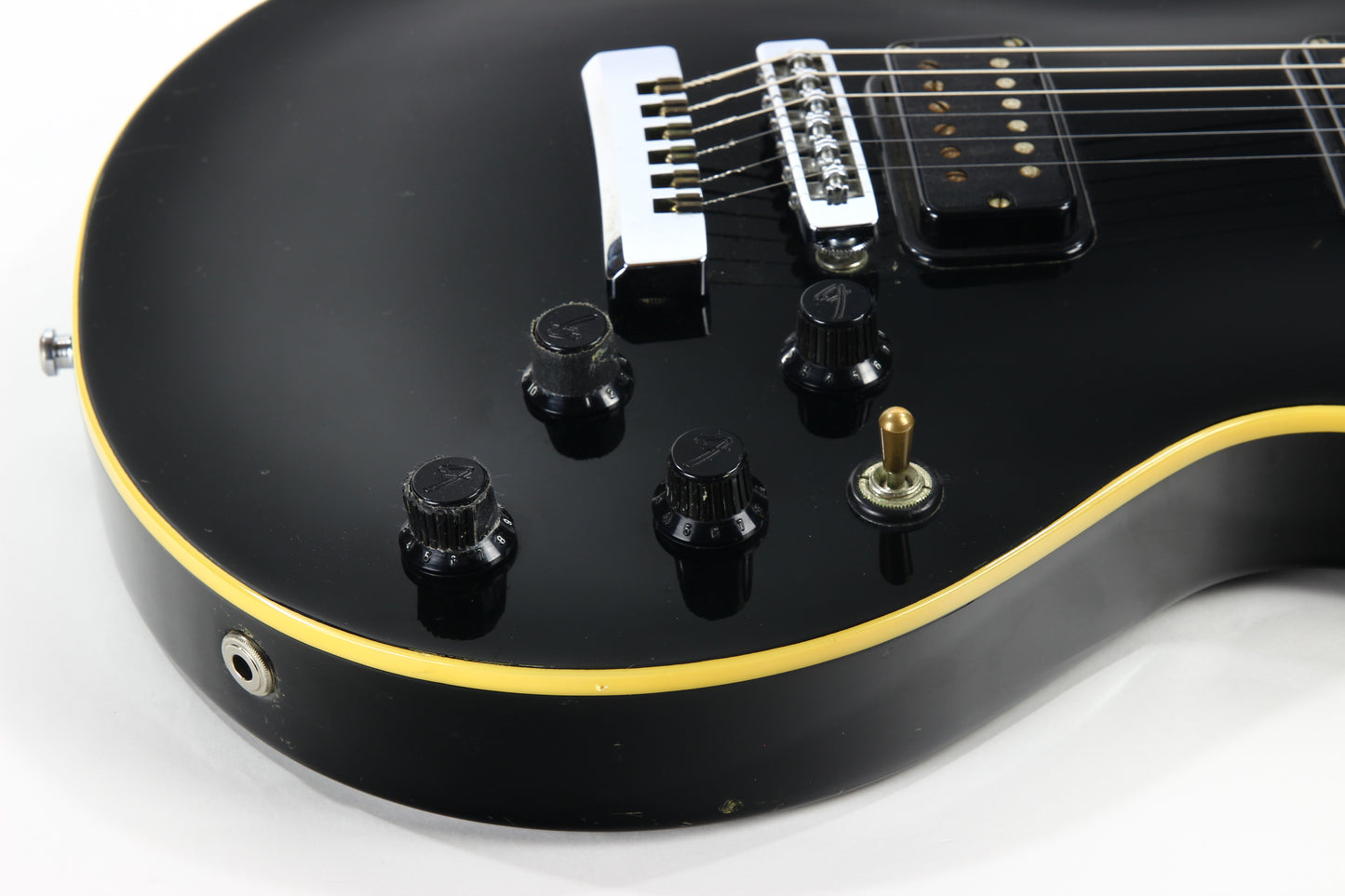 1984 Fender Japan Master Series Flame Standard Vintage Neck-Through! - MIJ, Black, Original Case, esprit, ultra, robben ford