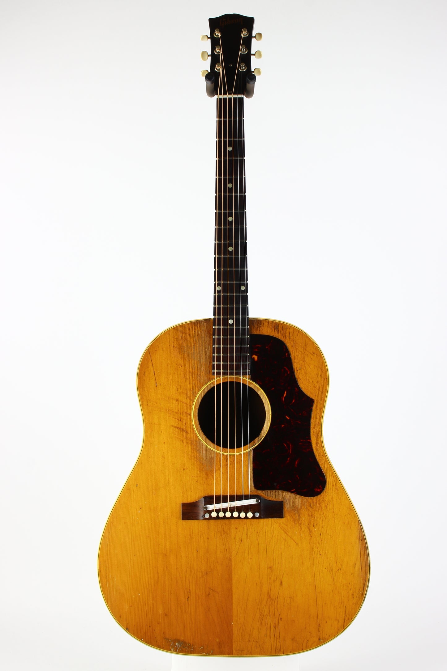 1961 Gibson J-50 Natural Vintage Acoustic Flat Top Dreadnought Guitar