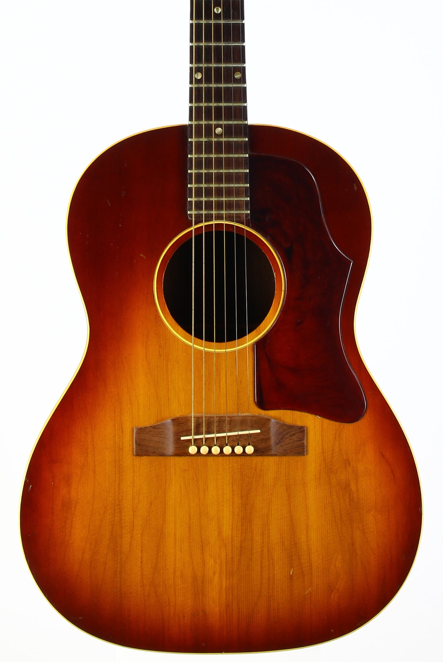 1965 Gibson LG-1 Sunburst WIDE NUT Small Body Guitar Project, Needs Reset!
