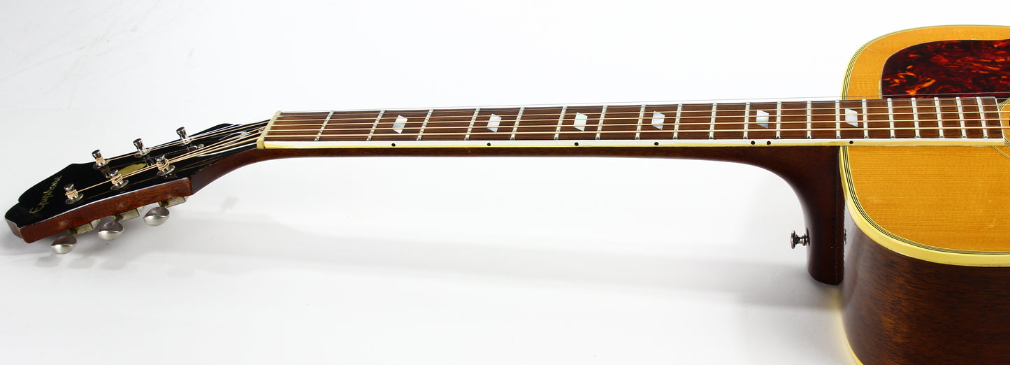 VINTAGE 1964 Epiphone FT90 El Dorado Acoustic Flattop Guitar - 25.5" Scale, Gibson Kalamazoo, Hummingbird, Dove type, Frontier