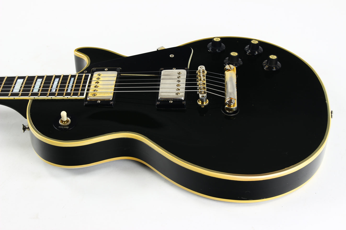 1973 Gibson Les Paul Custom Black Beauty w Original Case CLEAN VINTAGE GUITAR!