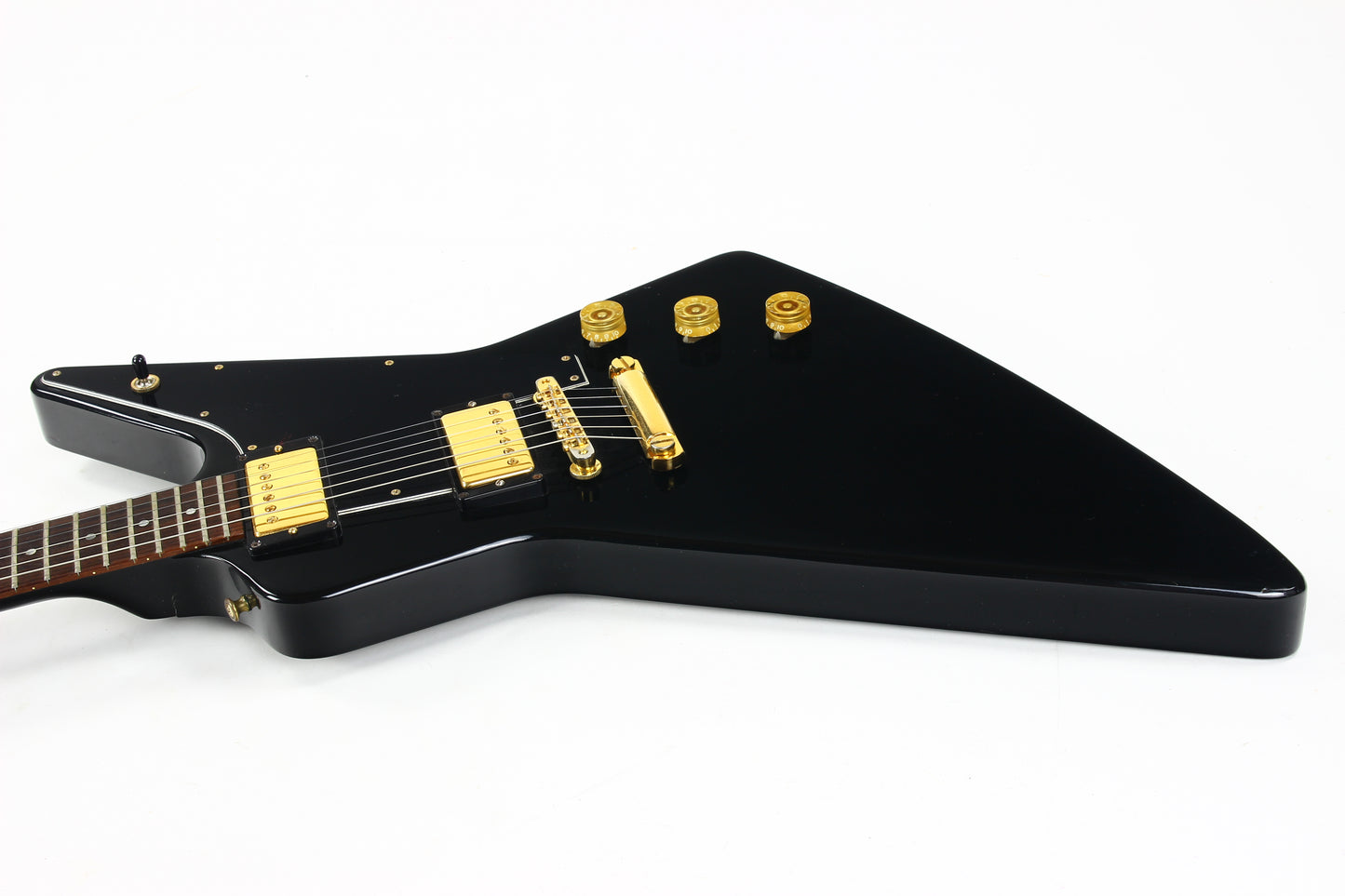 1983 Gibson Custom Shop Edition 58 KORINA Explorer in RARE Ebony Black 1958 Reissue