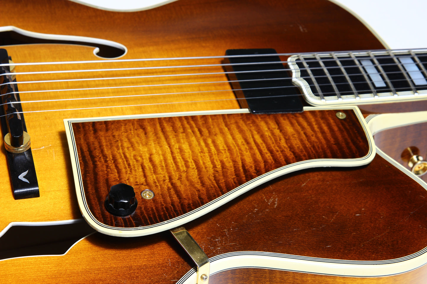 1994 Heritage Super Eagle ASB Antique Sunburst Jazz Archtop Electric Guitar -- Super 400, L-5, Floating Pickup!