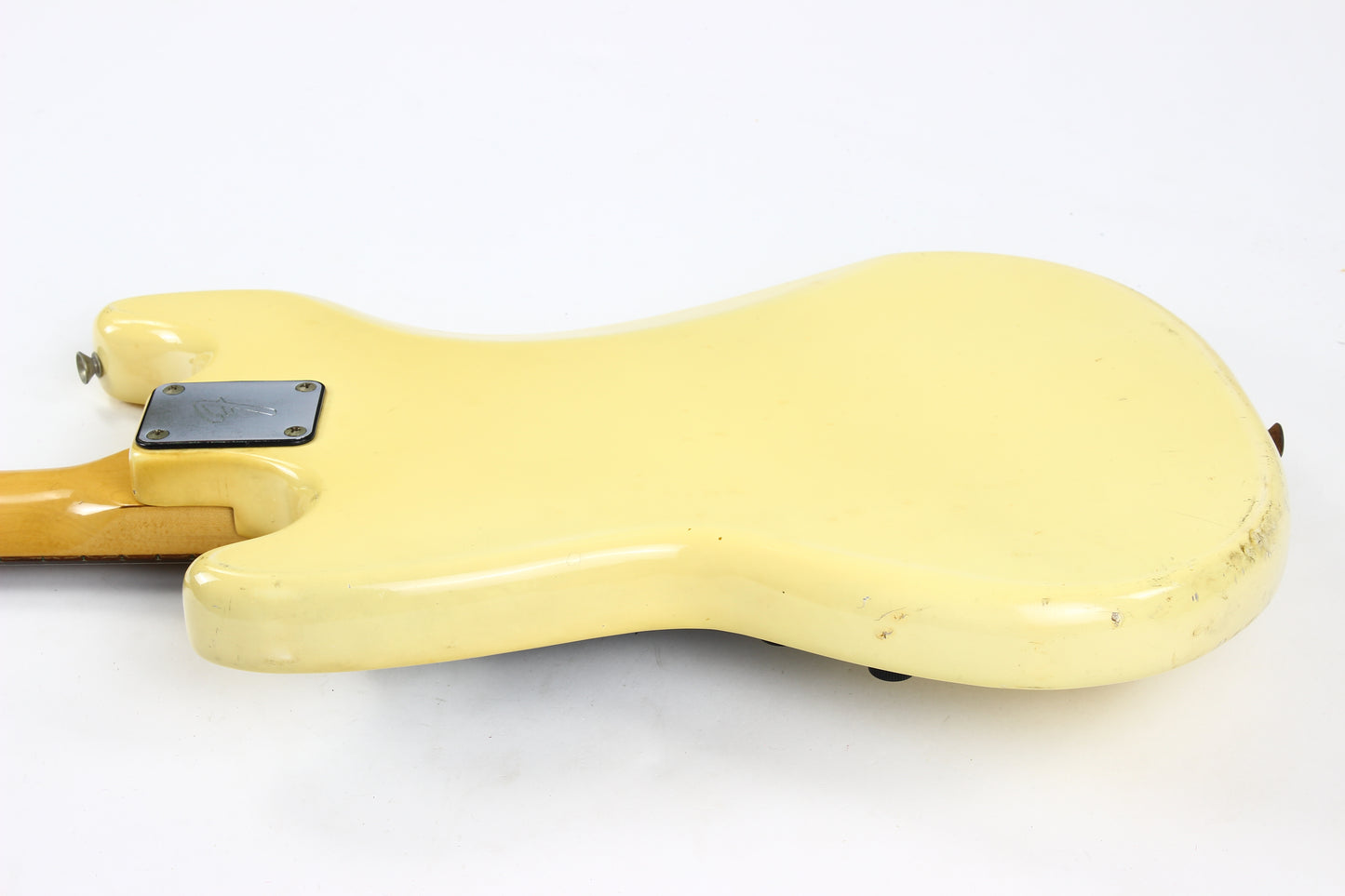 1978 Fender Mustang Olympic White w Original Hard Case, Player Grade