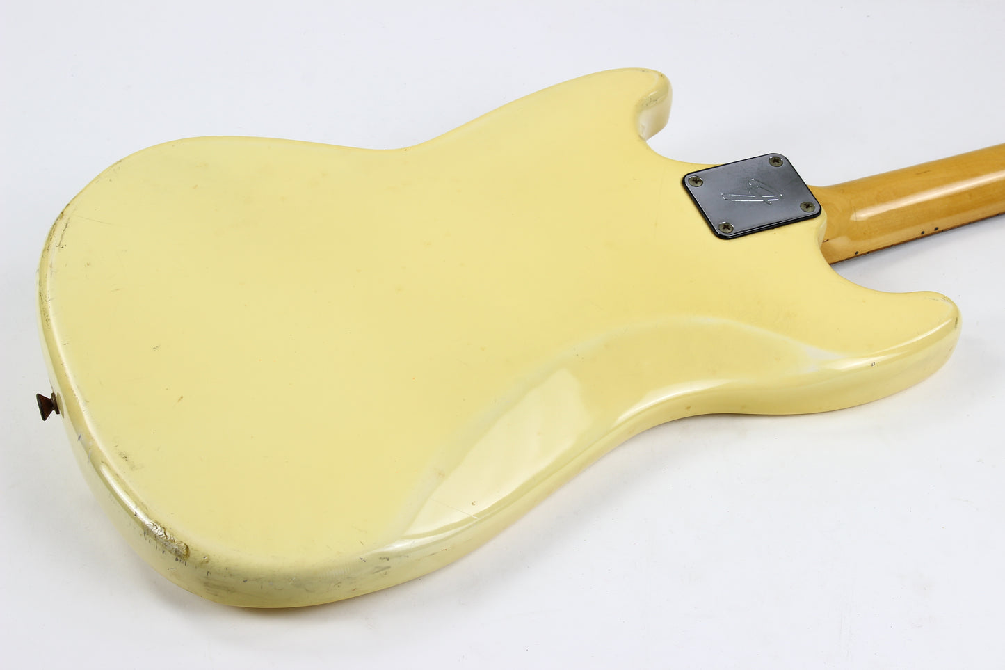 1978 Fender Mustang Olympic White w Original Hard Case, Player Grade