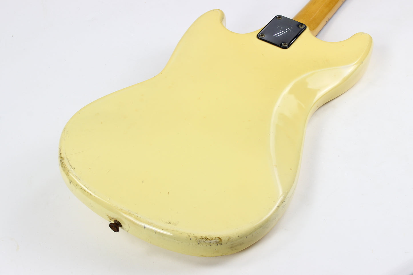 1978 Fender Mustang Olympic White w Original Hard Case, Player Grade