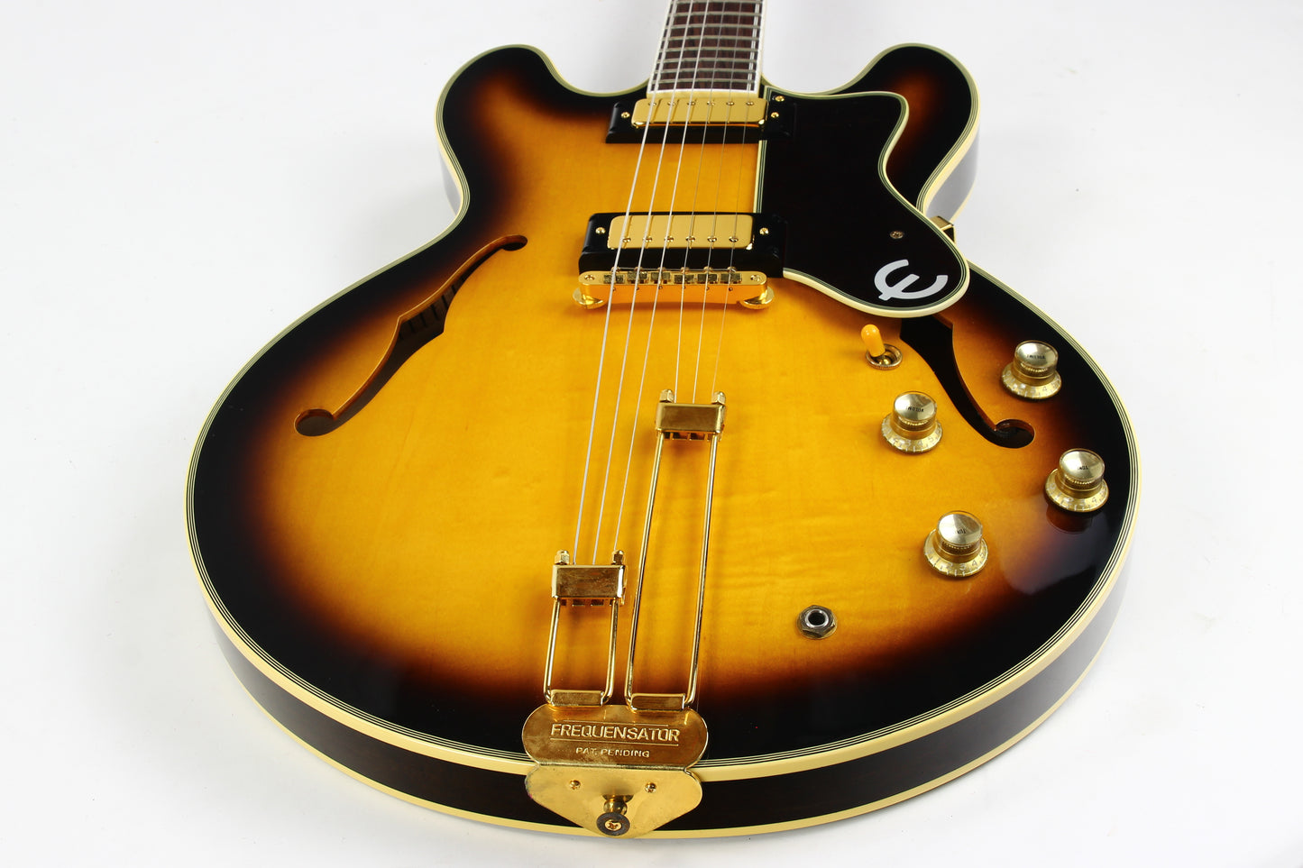 2004 Epiphone USA '64 Sheraton John Lee Hooker Japan Elitist Sunburst Boogie Man NITRO FINISH!