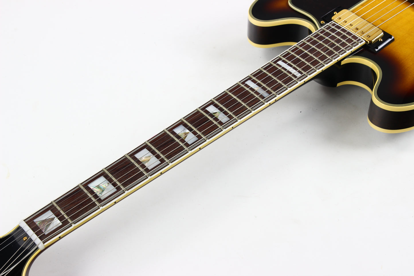 2004 Epiphone USA '64 Sheraton John Lee Hooker Japan Elitist Sunburst Boogie Man NITRO FINISH!
