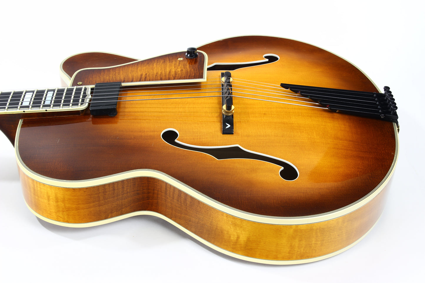 1994 Heritage Super Eagle ASB Antique Sunburst Jazz Archtop Electric Guitar -- Super 400, L-5, Floating Pickup!