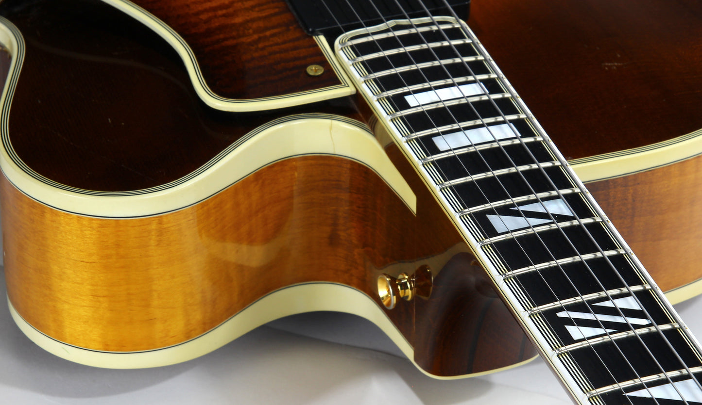 1994 Heritage Super Eagle ASB Antique Sunburst Jazz Archtop Electric Guitar -- Super 400, L-5, Floating Pickup!