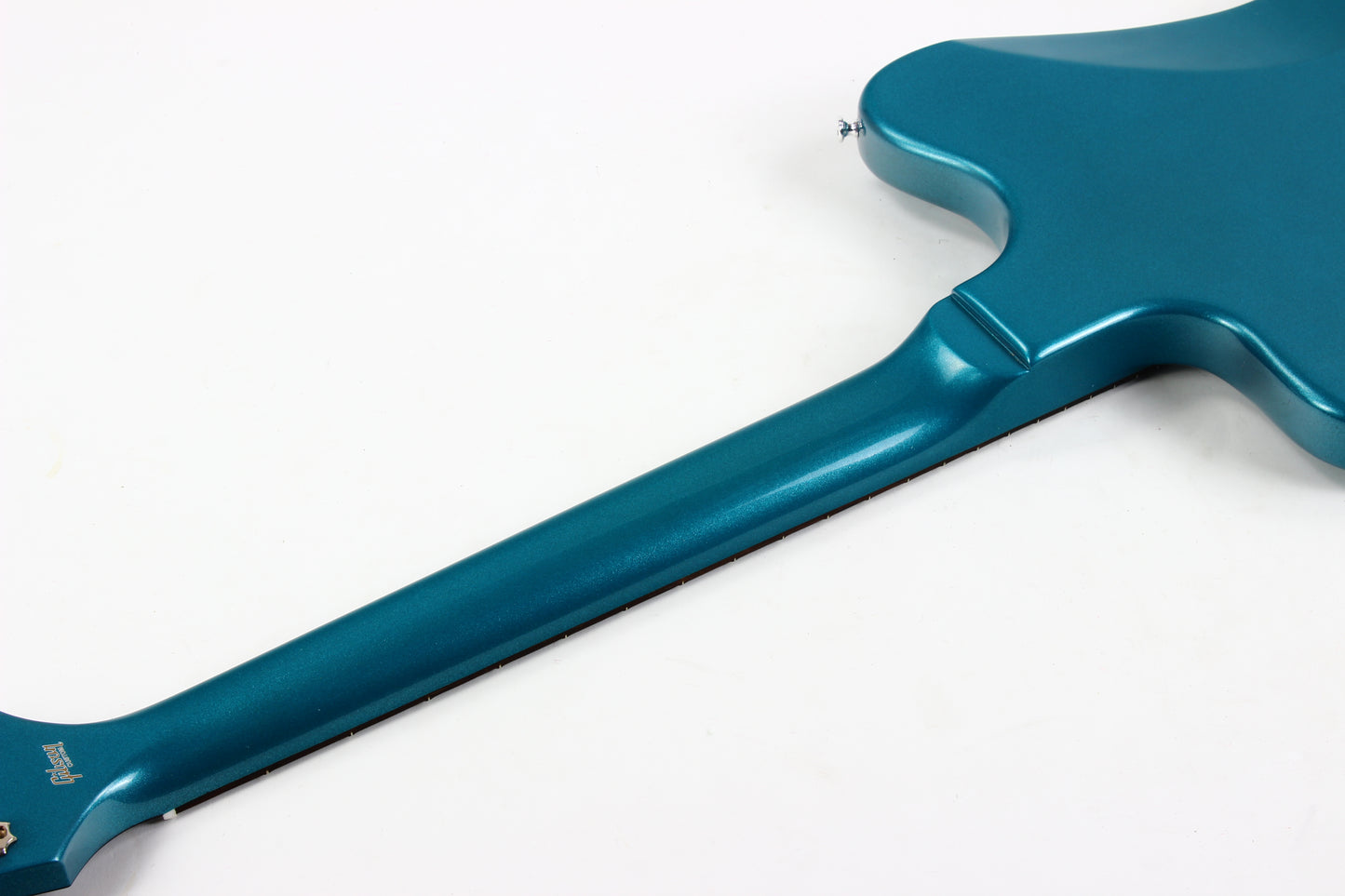 Gibson Custom Shop 1965 Non-Reverse Firebird V 12-String Reissue Electric Guitar Aqua Mist VOS