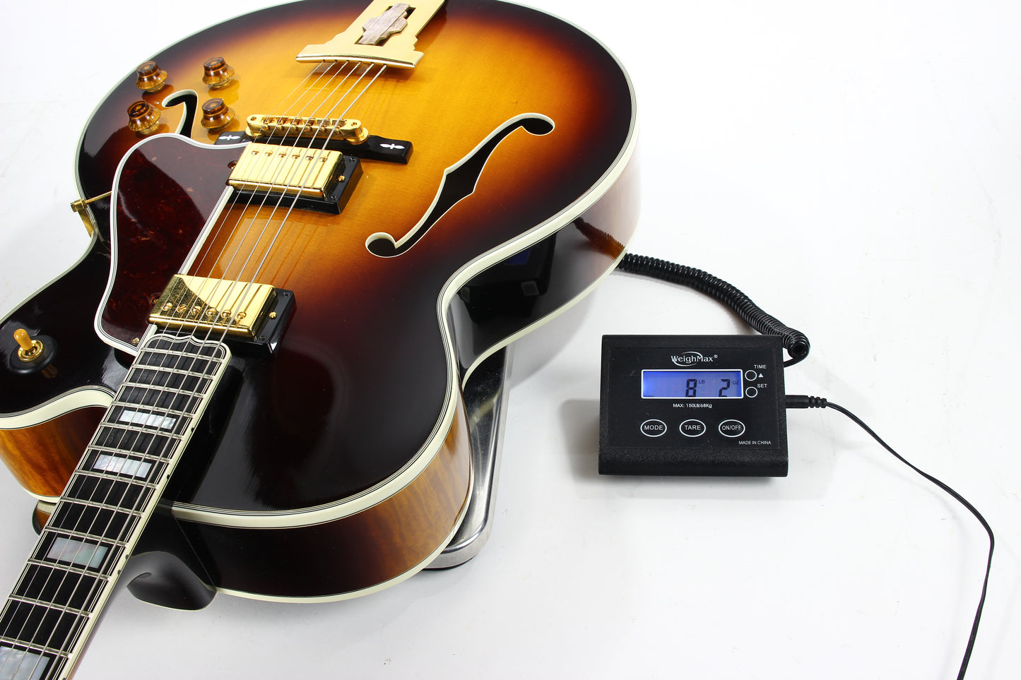 2007 Gibson Custom Shop L-5 CES Sunburst James Hutchins Archtop Jazz L5 Electric Guitar - CLEAN!