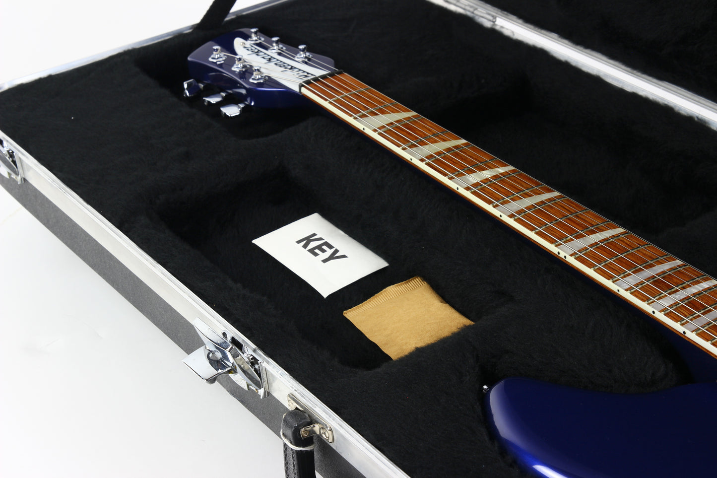 2008 Rickenbacker 370 Midnight Blue MB w Original Case 3 pickup 360