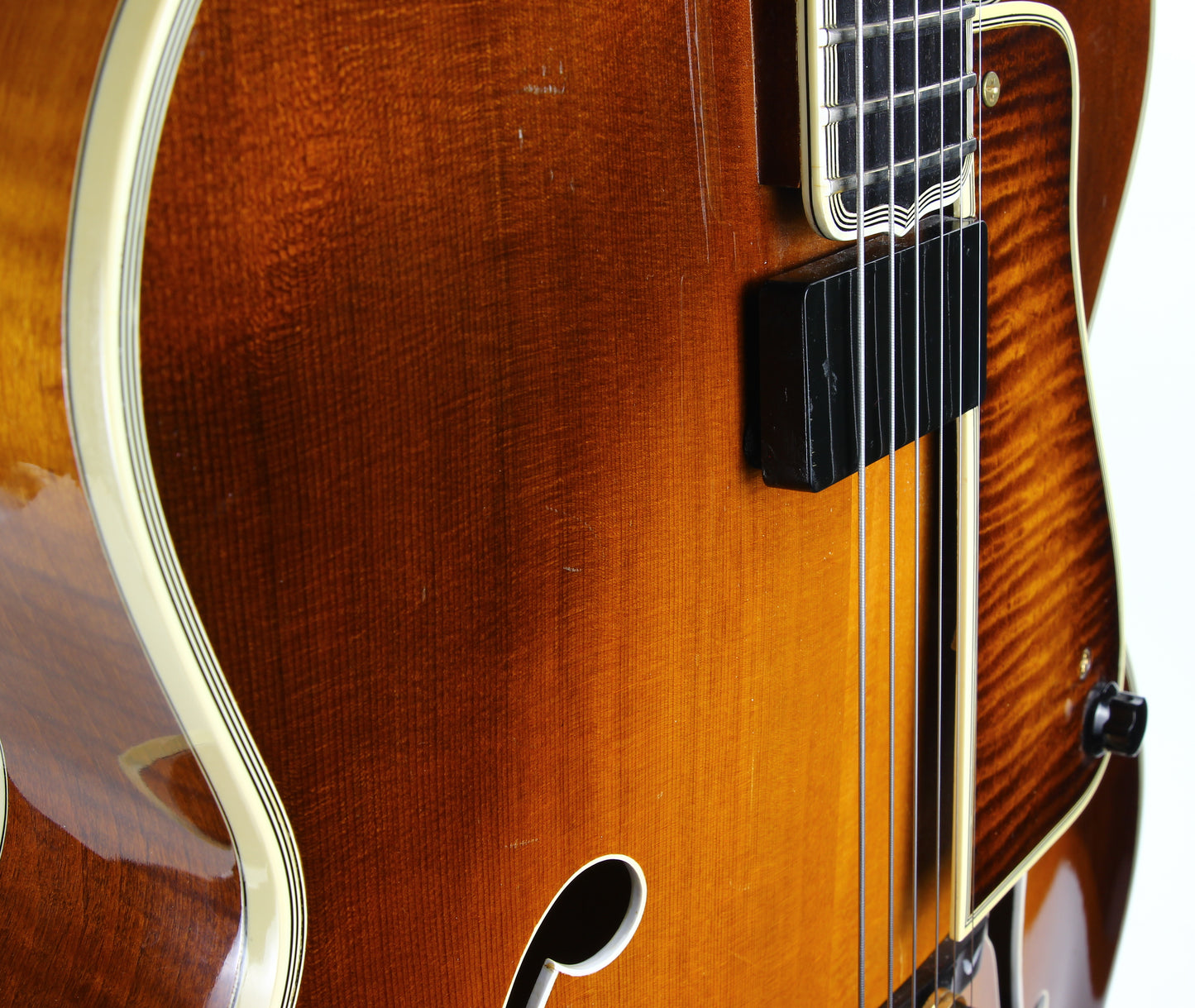 1994 Heritage Super Eagle ASB Antique Sunburst Jazz Archtop Electric Guitar -- Super 400, L-5, Floating Pickup!