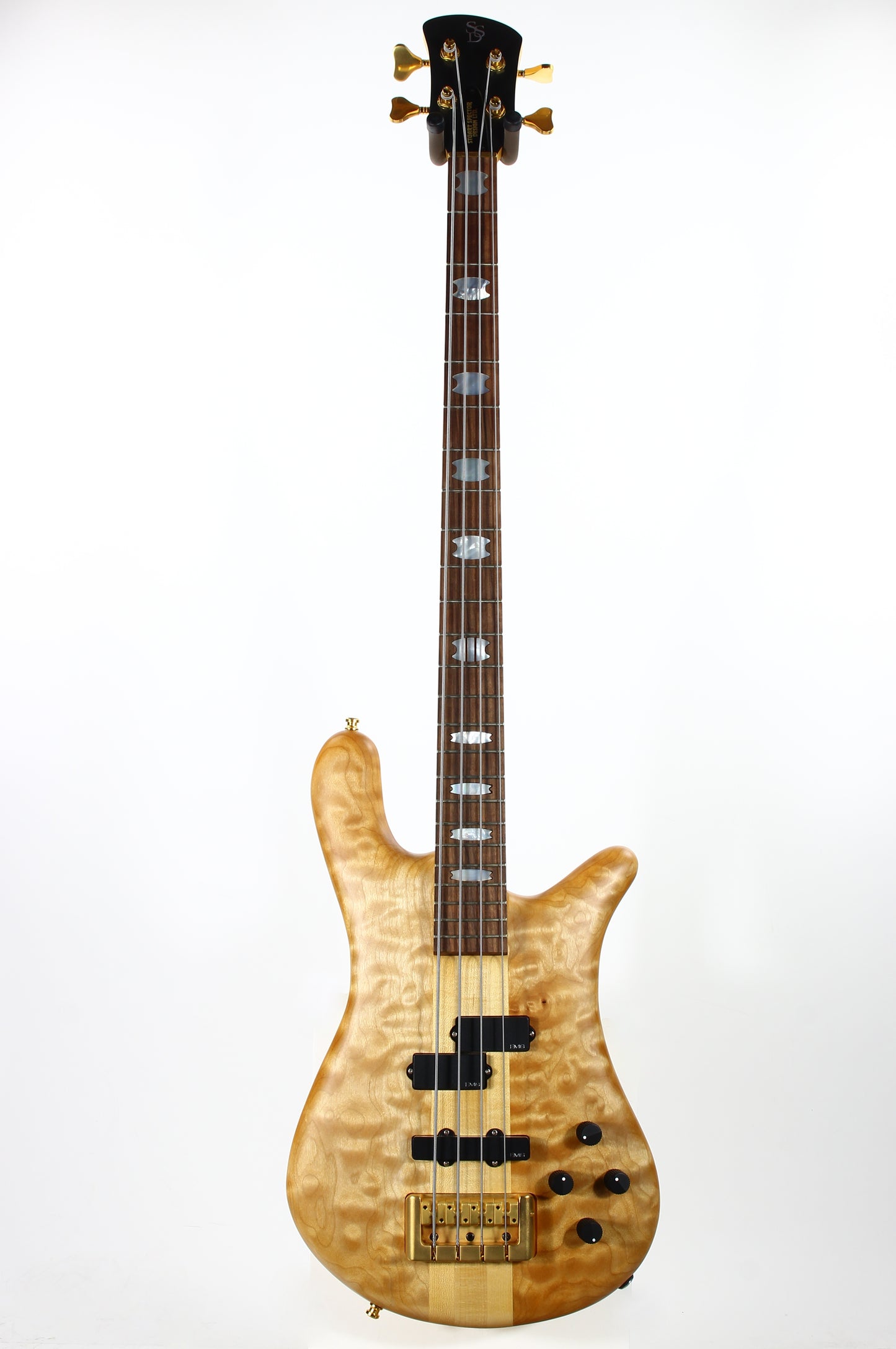 UNPLAYED! 1993 USA Stuart Spector Designs NS-4 Bass - SSD WOODSTOCK ERA, Neck-Through!
