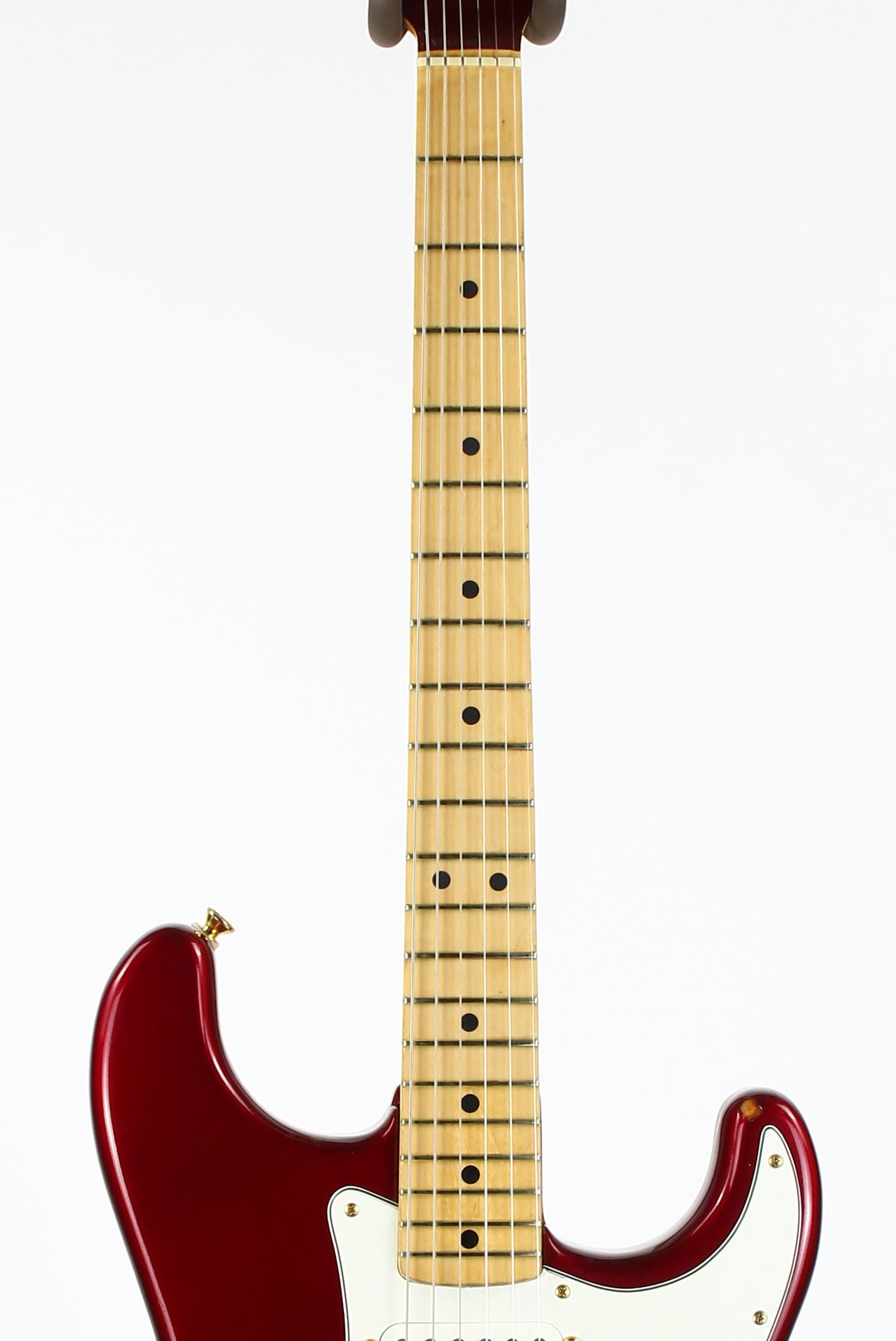 1980 Fender THE STRAT Candy Apple Red Matching Headstock Vintage Stratocaster Fender "The Strat" (1980 - 1983)