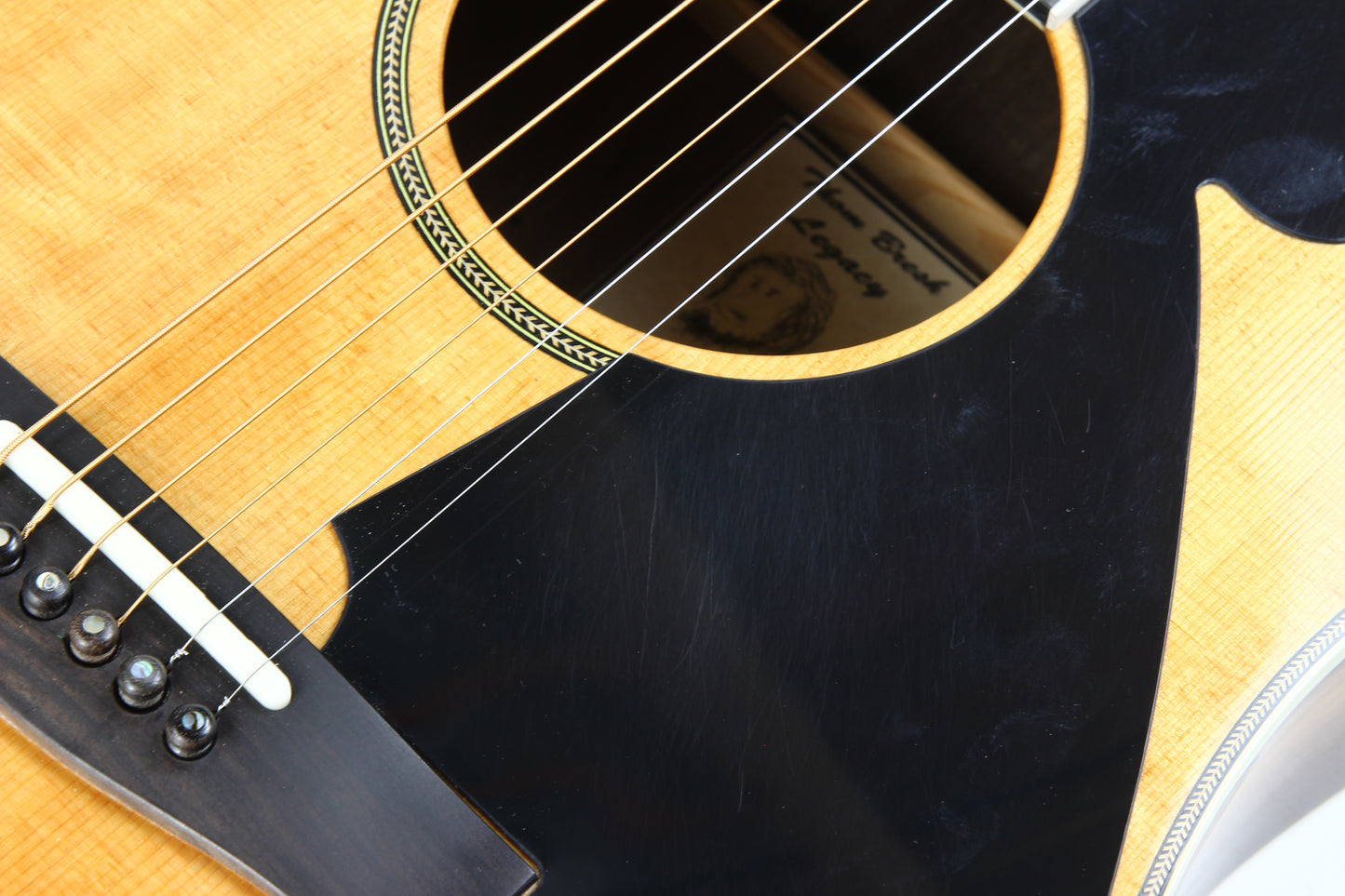 Harvey Leach Guitars Thom Bresh Legacy BRAZILIAN ROSEWOOD Merle Travis Bigsby Martin D-28 type