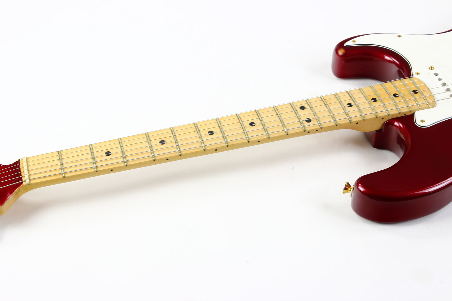 1980 Fender THE STRAT Candy Apple Red Matching Headstock Vintage Stratocaster Fender "The Strat" (1980 - 1983)