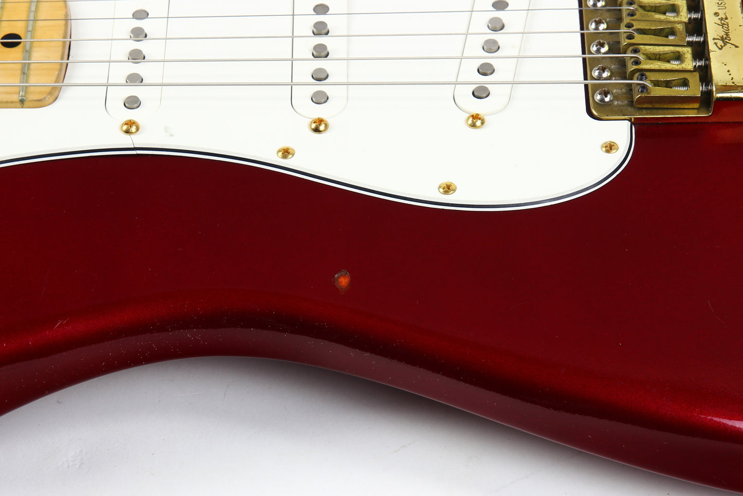 1980 Fender THE STRAT Candy Apple Red Matching Headstock Vintage Stratocaster Fender "The Strat" (1980 - 1983)