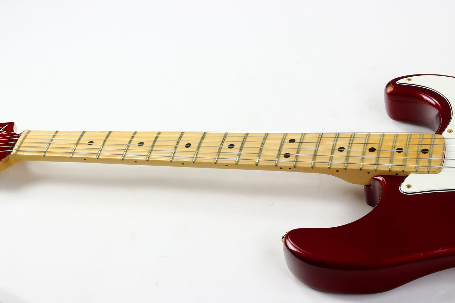 1980 Fender THE STRAT Candy Apple Red Matching Headstock Vintage Stratocaster Fender "The Strat" (1980 - 1983)