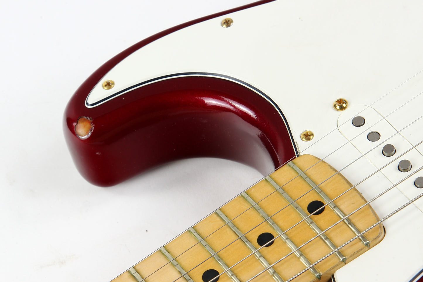 1980 Fender THE STRAT Candy Apple Red Matching Headstock Vintage Stratocaster Fender "The Strat" (1980 - 1983)