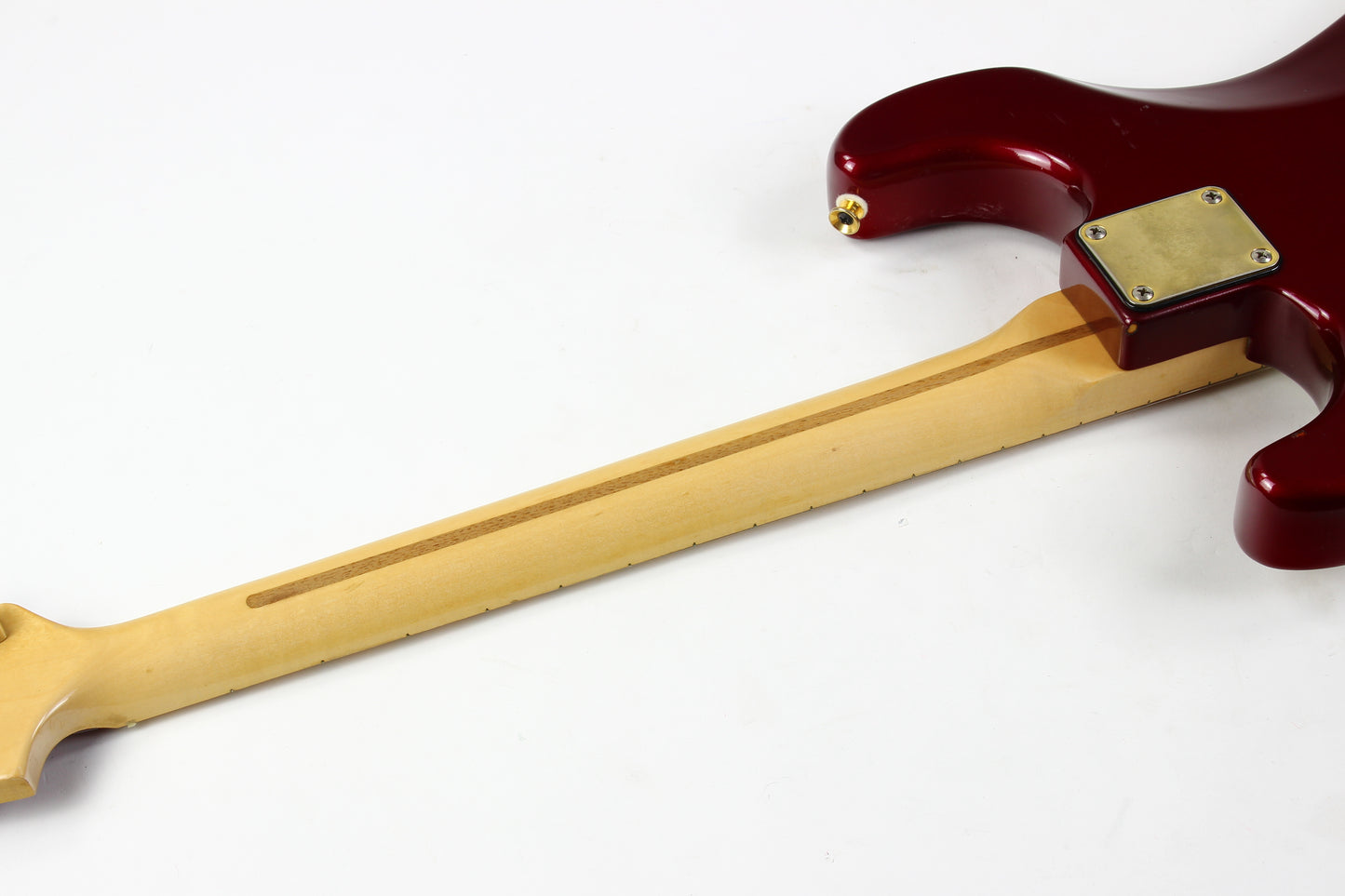1980 Fender THE STRAT Candy Apple Red Matching Headstock Vintage Stratocaster Fender "The Strat" (1980 - 1983)