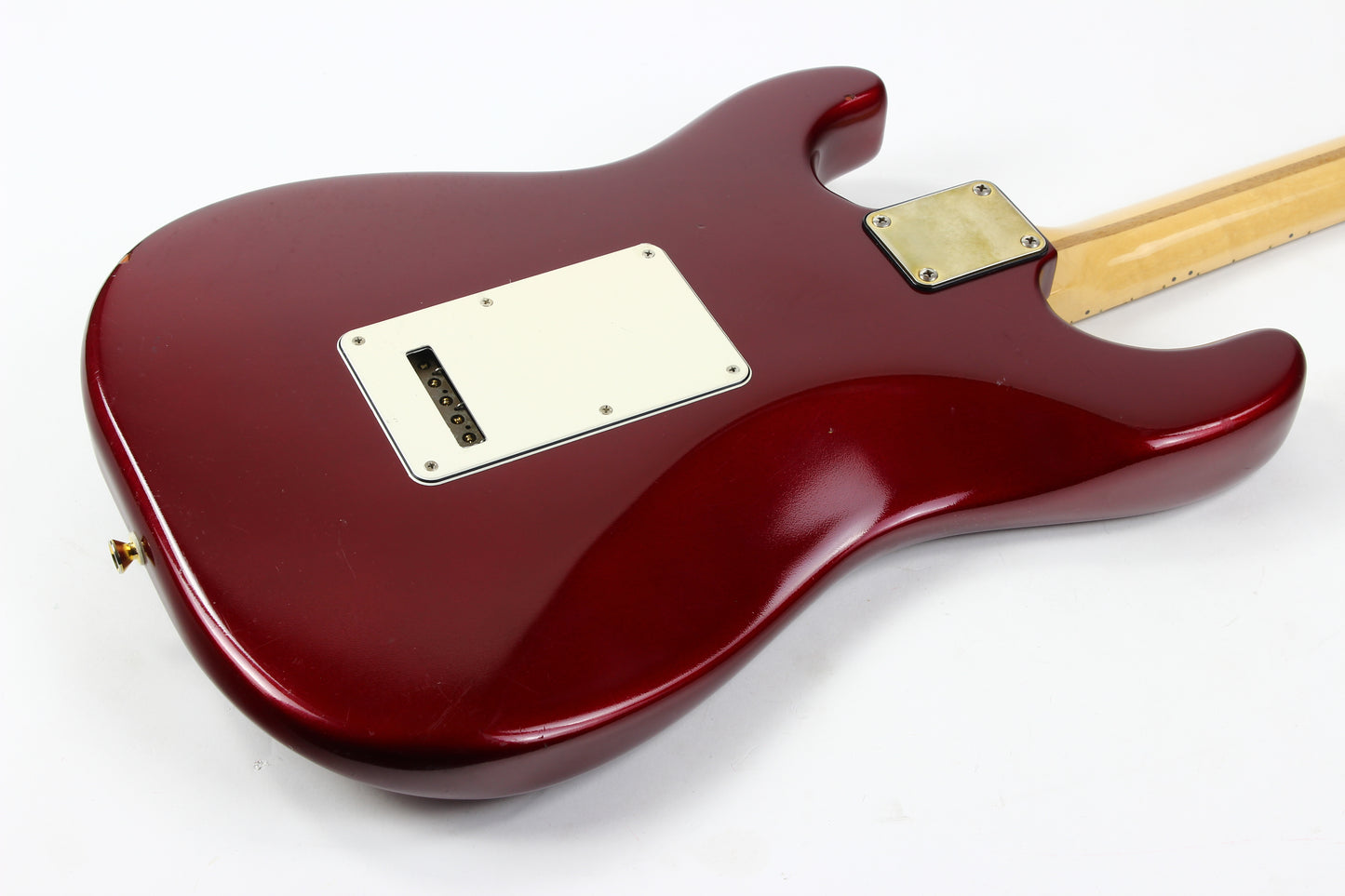 1980 Fender THE STRAT Candy Apple Red Matching Headstock Vintage Stratocaster Fender "The Strat" (1980 - 1983)