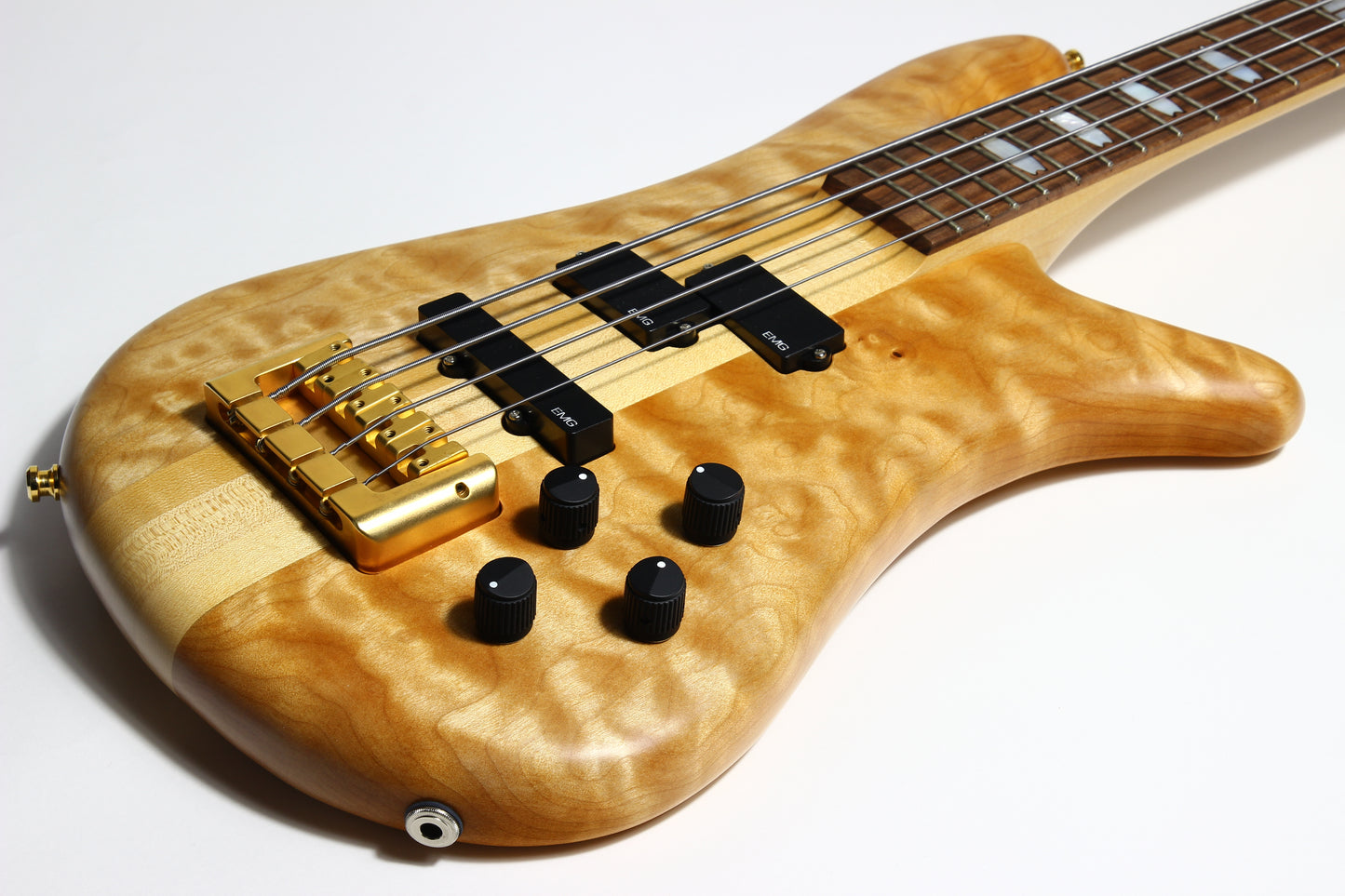 UNPLAYED! 1993 USA Stuart Spector Designs NS-4 Bass - SSD WOODSTOCK ERA, Neck-Through!