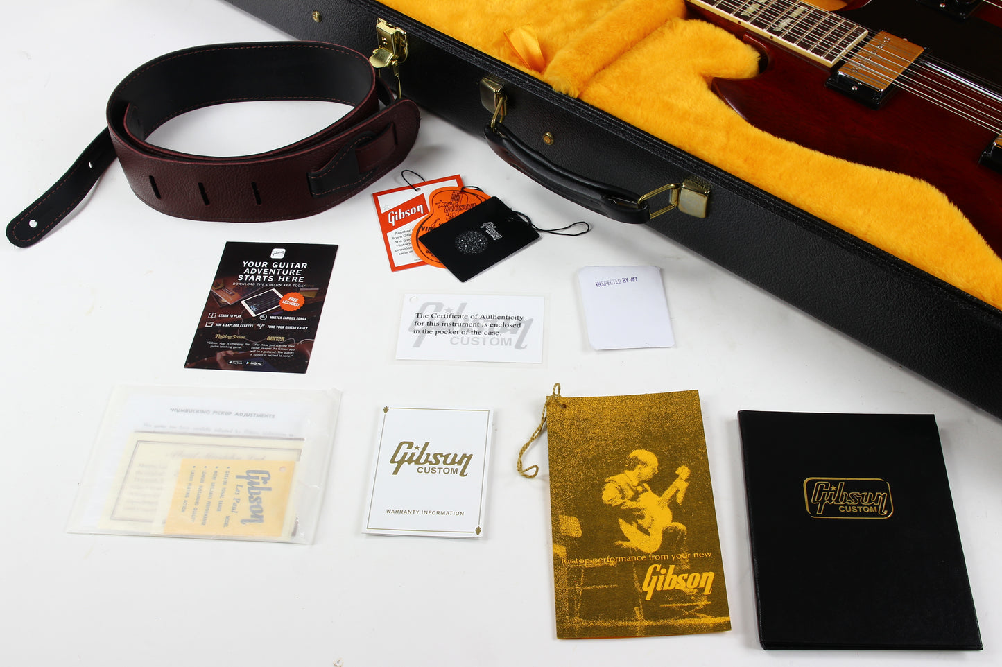 Gibson Custom Shop Jimmy Page 1969 EDS-1275 Double Neck Guitar Cherry Red