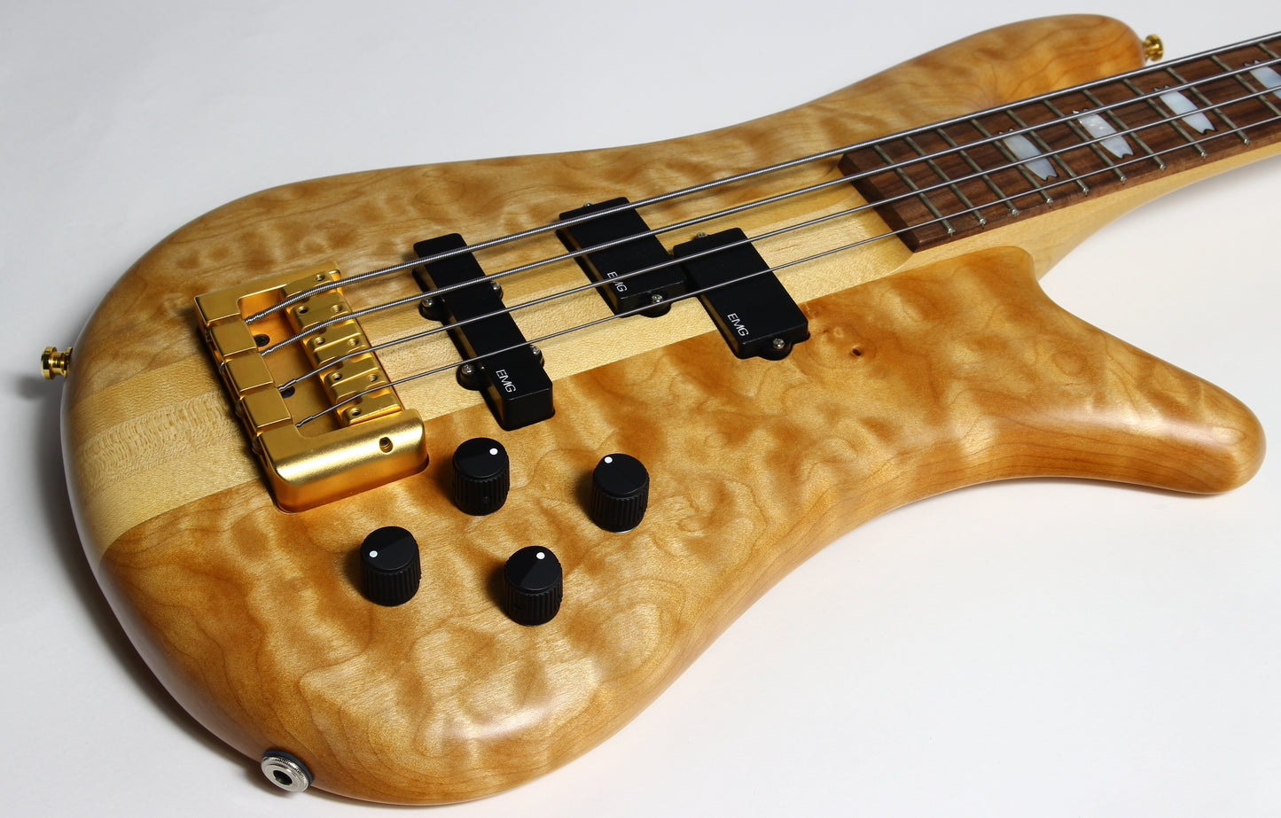 UNPLAYED! 1993 USA Stuart Spector Designs NS-4 Bass - SSD WOODSTOCK ERA, Neck-Through!