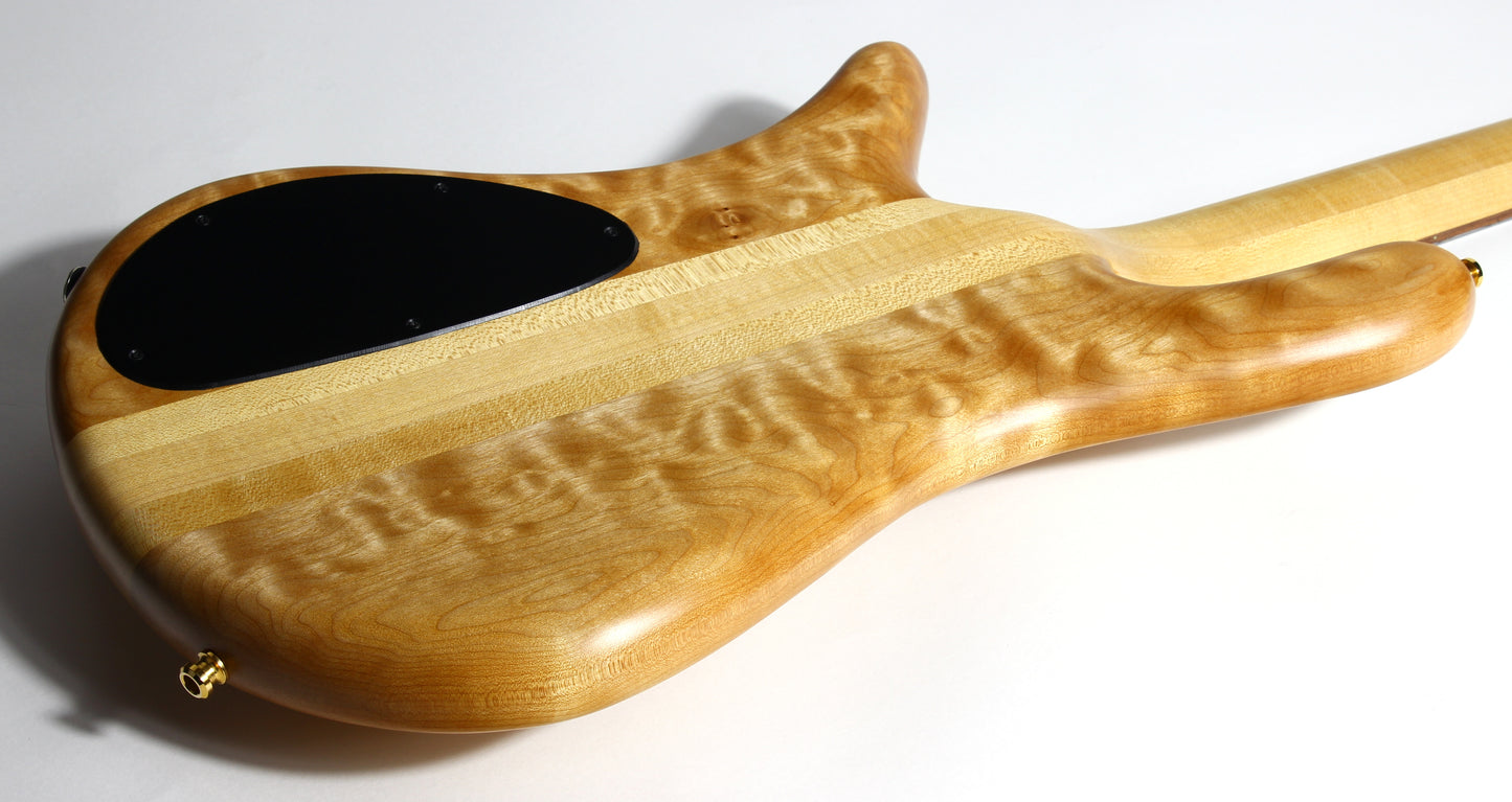 UNPLAYED! 1993 USA Stuart Spector Designs NS-4 Bass - SSD WOODSTOCK ERA, Neck-Through!