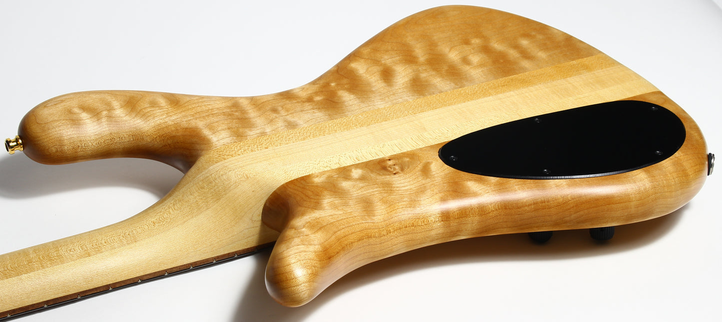 UNPLAYED! 1993 USA Stuart Spector Designs NS-4 Bass - SSD WOODSTOCK ERA, Neck-Through!