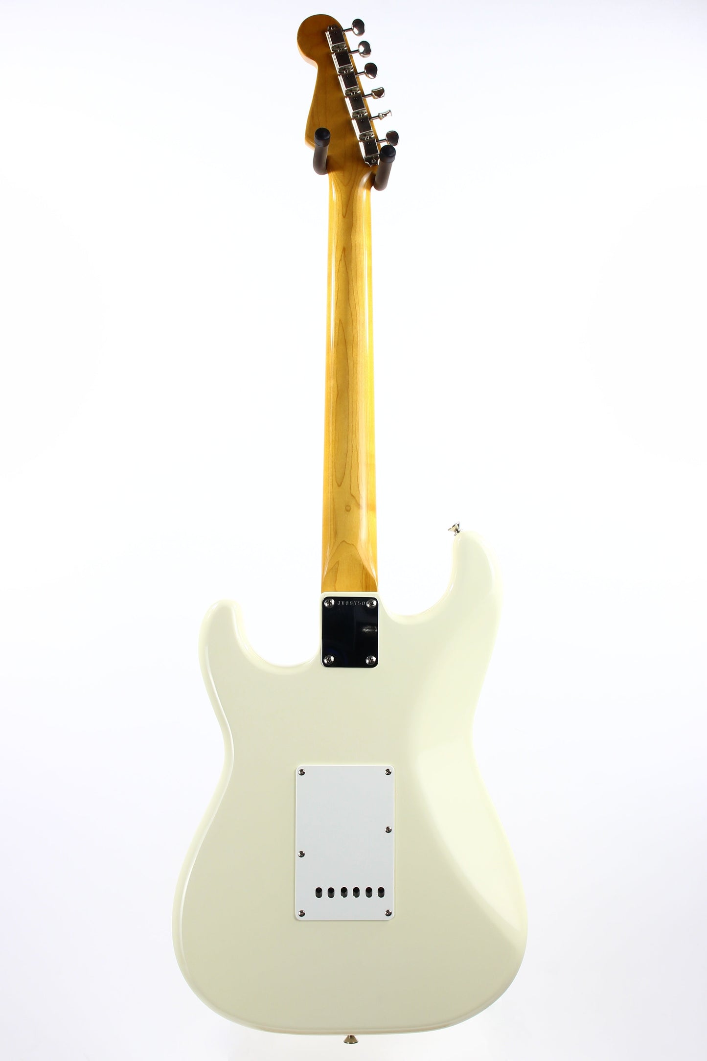 1982 Fender JV Japan ST62-65 '62 Stratocaster Vintage Reissue Olympic White - USA Fullerton RED-BOTTOM Pickups, MIJ