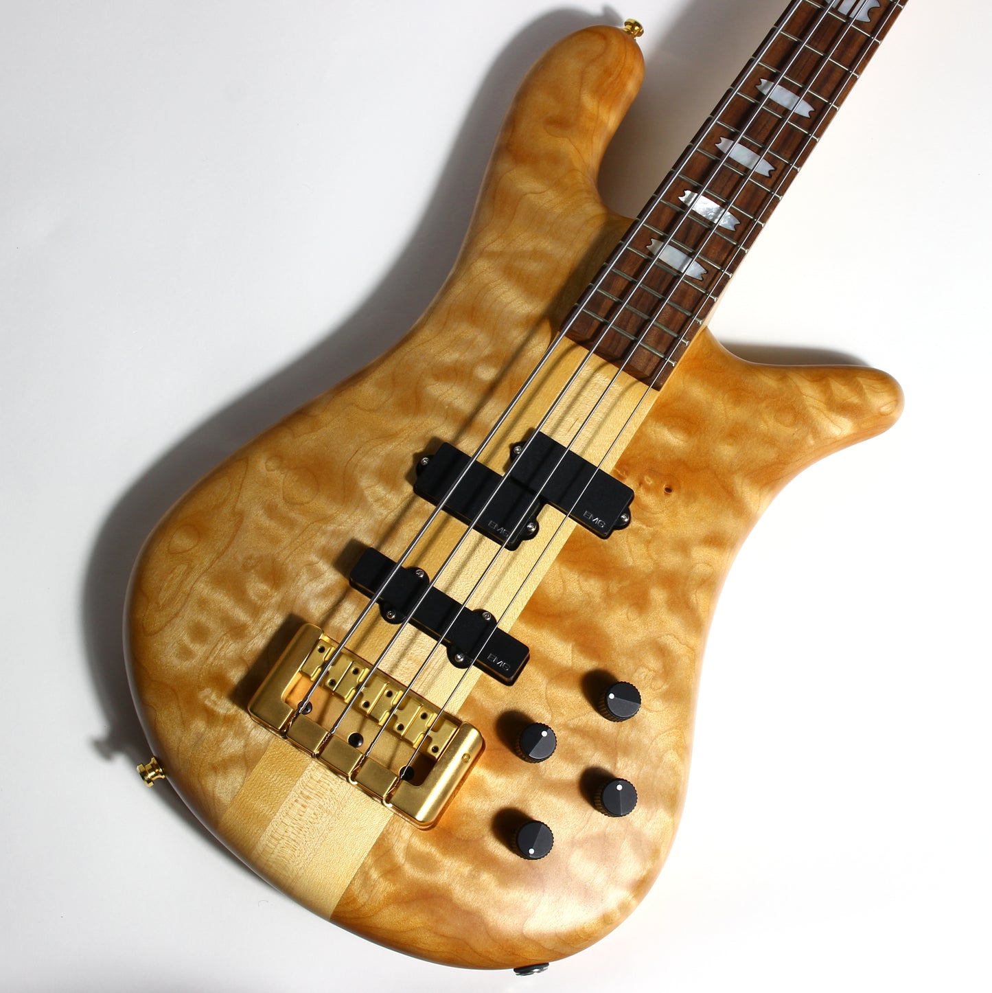 UNPLAYED! 1993 USA Stuart Spector Designs NS-4 Bass - SSD WOODSTOCK ERA, Neck-Through!