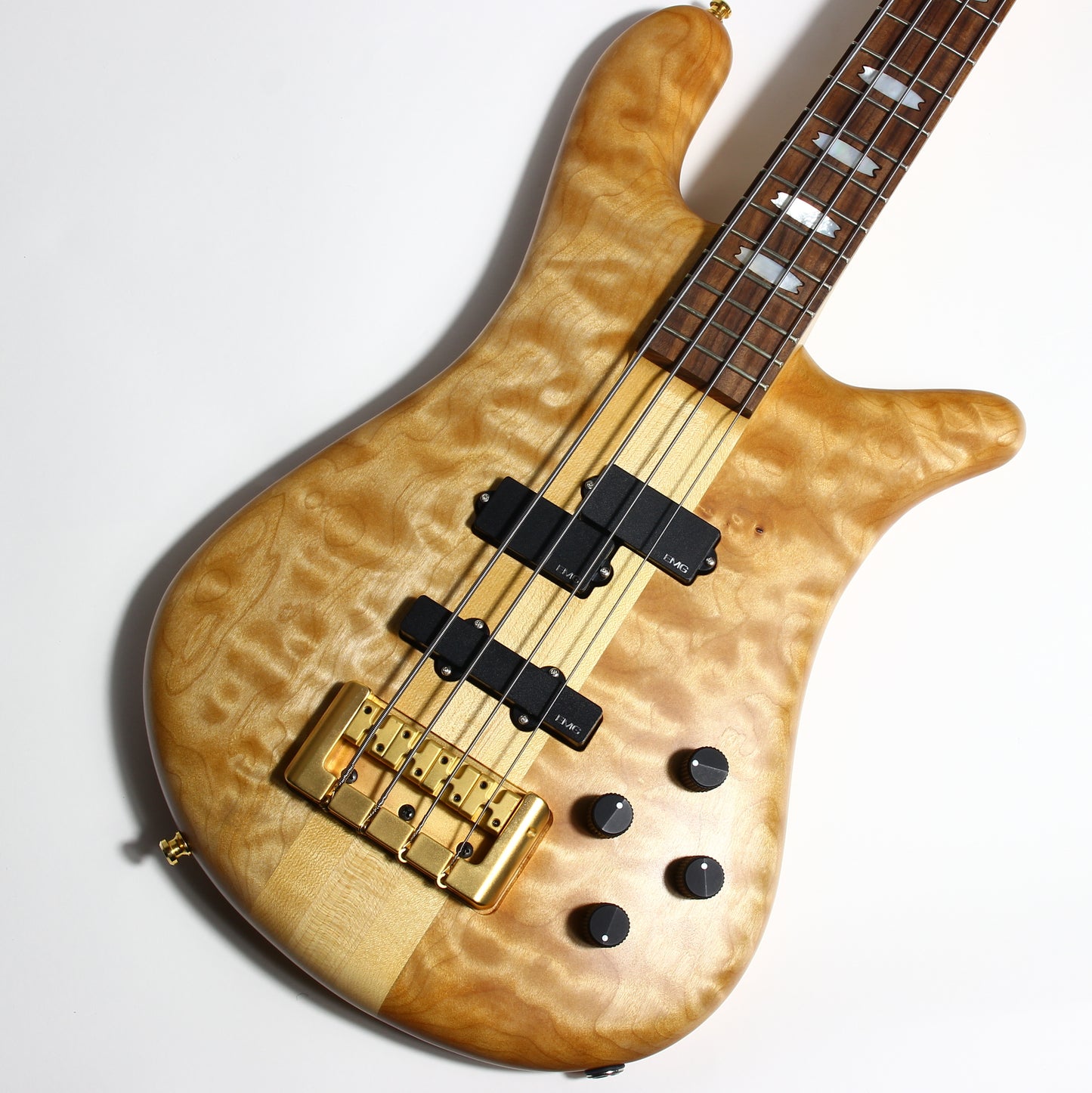 UNPLAYED! 1993 USA Stuart Spector Designs NS-4 Bass - SSD WOODSTOCK ERA, Neck-Through!