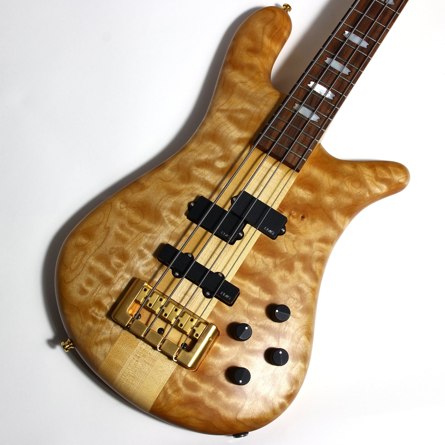 UNPLAYED! 1993 USA Stuart Spector Designs NS-4 Bass - SSD WOODSTOCK ERA, Neck-Through!