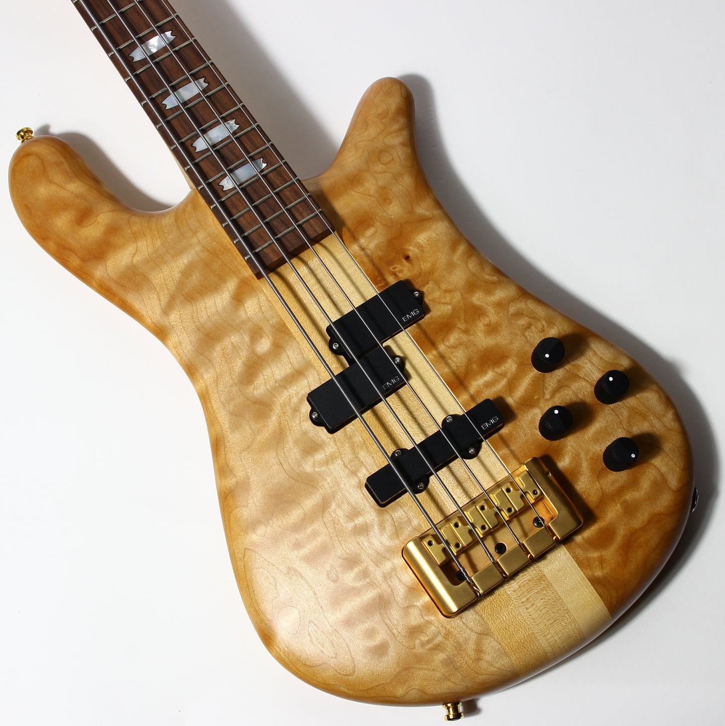 UNPLAYED! 1993 USA Stuart Spector Designs NS-4 Bass - SSD WOODSTOCK ERA, Neck-Through!
