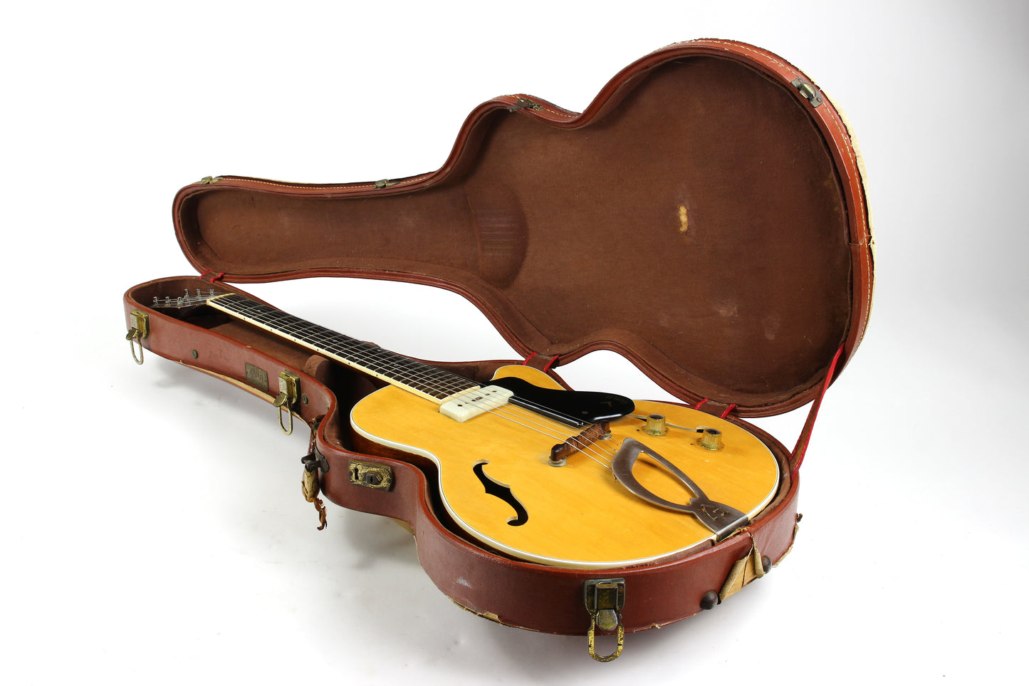 1961 Guild M-65 Freshman Natural Rare FULL SIZE MODEL! w Original Case not 3/4