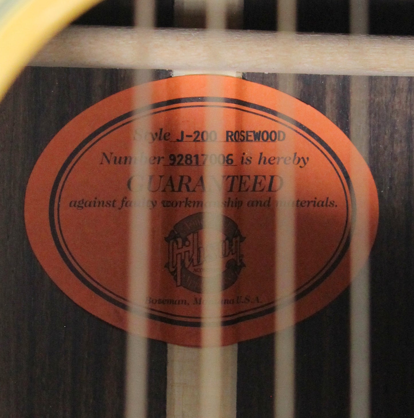 RARE 1997 Gibson Montana J-200 Custom Order Rosewood Jumbo Acoustic Guitar, Aging Toner | SJ-200 j200 sj200