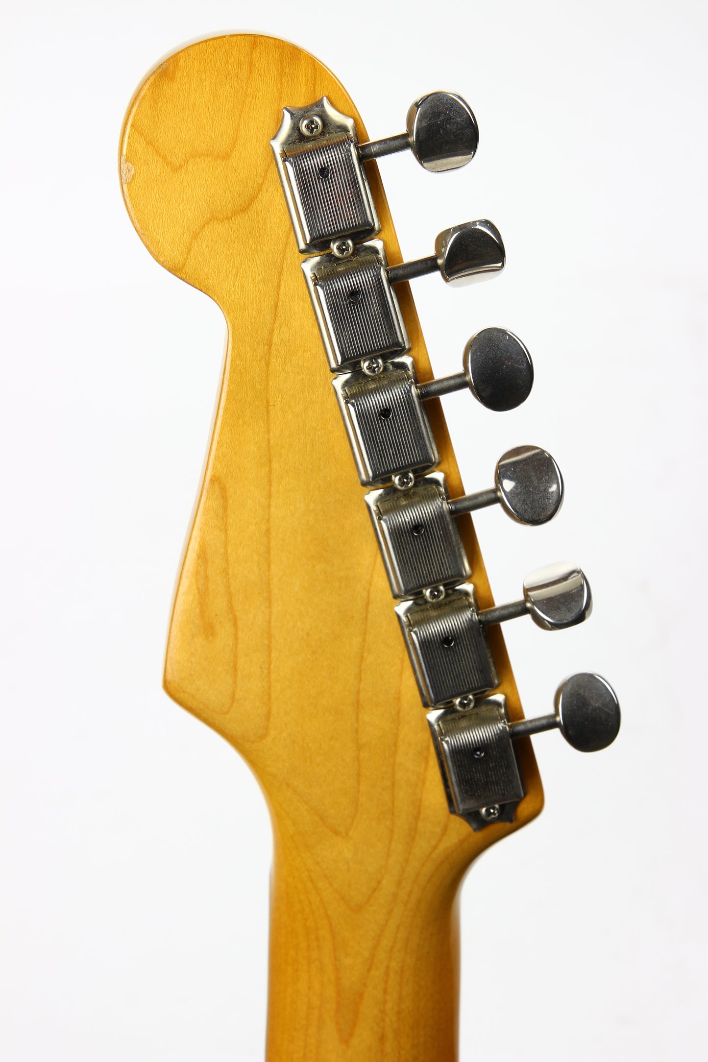 1982 Fender JV Japan ST62-65 '62 Stratocaster Vintage Reissue Olympic White - USA Fullerton RED-BOTTOM Pickups, MIJ
