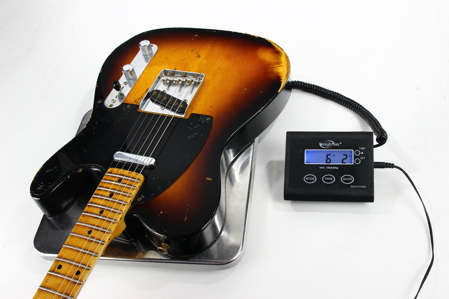 NAMM SHOW! 2009 Fender Custom Shop MASTERBUILT '57 Telecaster Heavy Relic Yuriy Shishkov -- 2-Tone Sunburst 1957